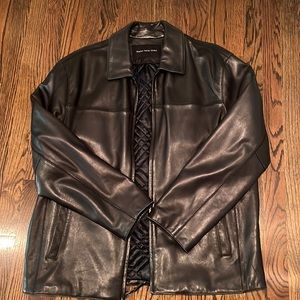 Marc New York men’s leather jacket, size L